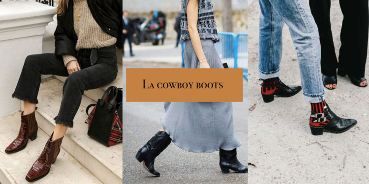 La cowboy boots, l’indispensable de l’automne